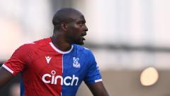 Jean-Philippe Mateta playing for Crystal Palace